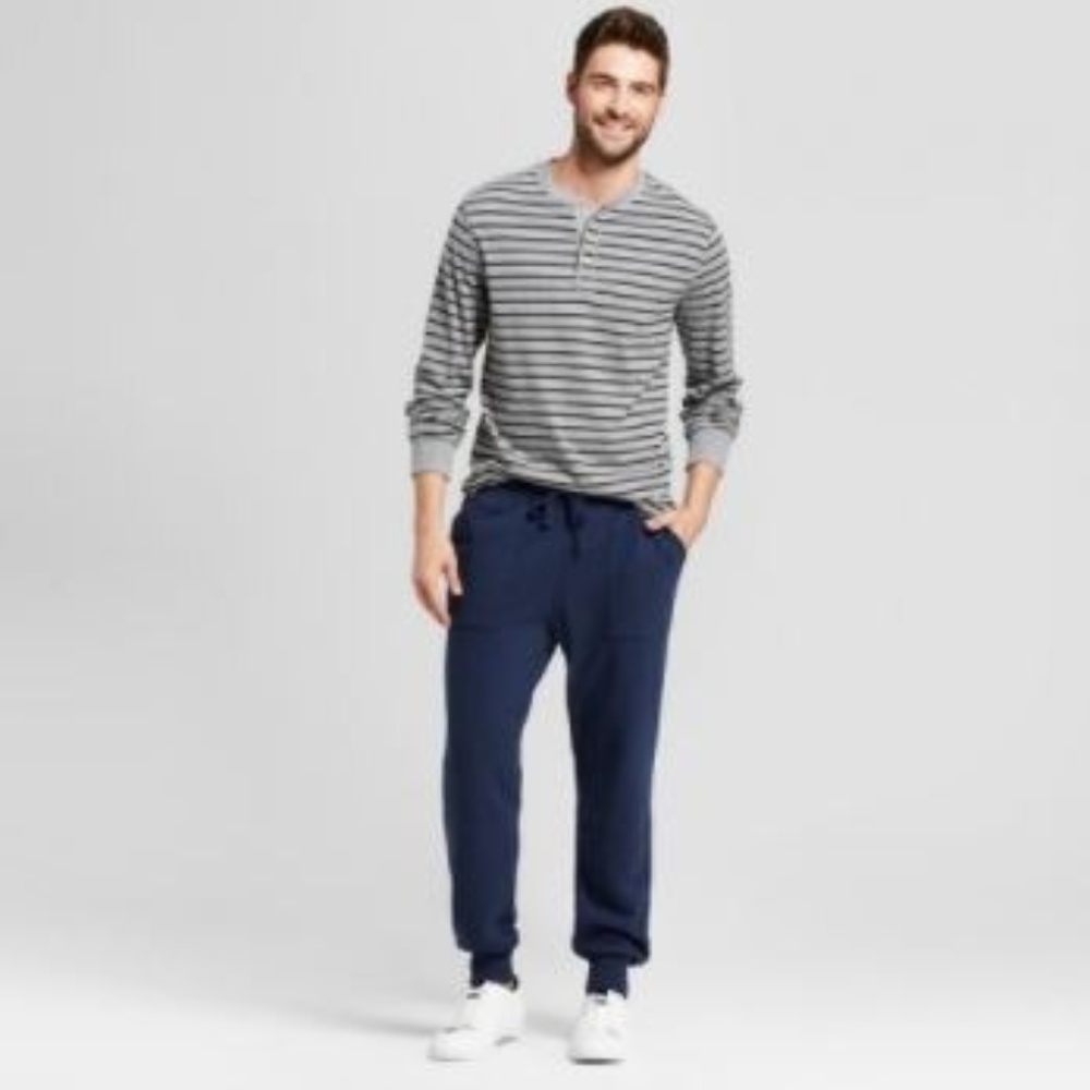 Men's Joggers - Navy Blue
